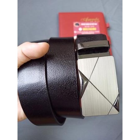 DÂY LƯNG DA BÒ - KHÓA GẠT TỰ ĐỘNG | BigBuy360 - bigbuy360.vn