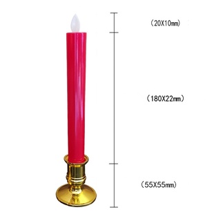 Đèn Led Nến Dài Chạy Bằng Pin