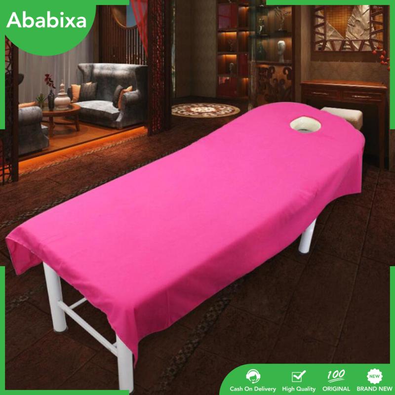 Tấm Trải Giường Mát Xa Mềm Mại Có Lỗ Thở Tiện Dụng Cho Spa