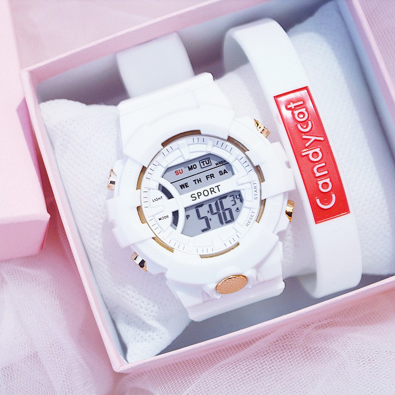 Đồng hồ thời trang nam nữ Sport AS03 điện tử, thể thao đa chức năng, 6 màu dể dàng phối đồ | BigBuy360 - bigbuy360.vn