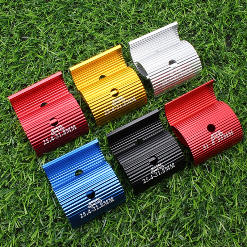 Set 2 Vòng Đệm Tay Lái Xe Đạp Bằng Hợp Kim Nhôm 25 4-31 8mm