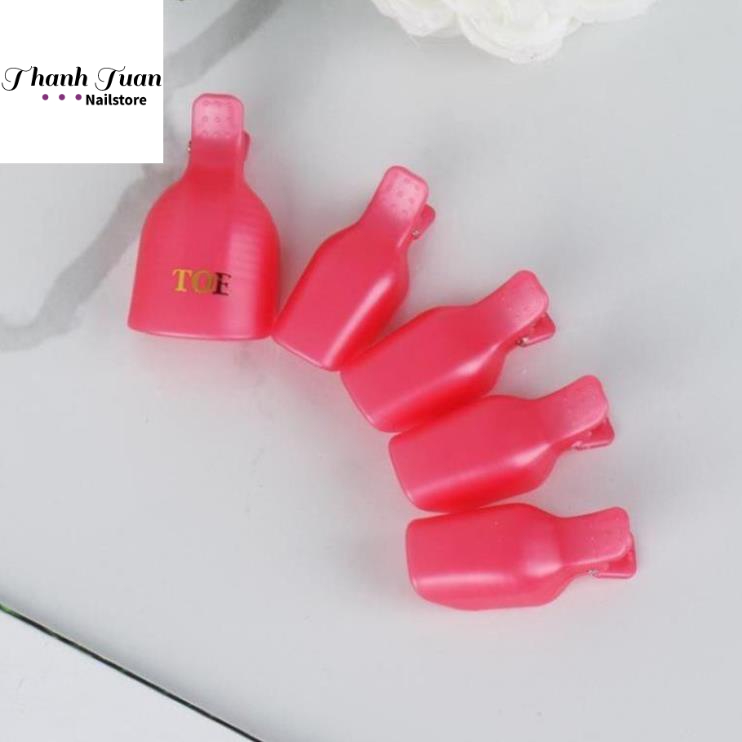 Kẹp ủ móng chân phá gel 10 cái/bộ tiện lợi (phụ kiện nail)  - Phụ kiện đồ nail Thanh Tuấn