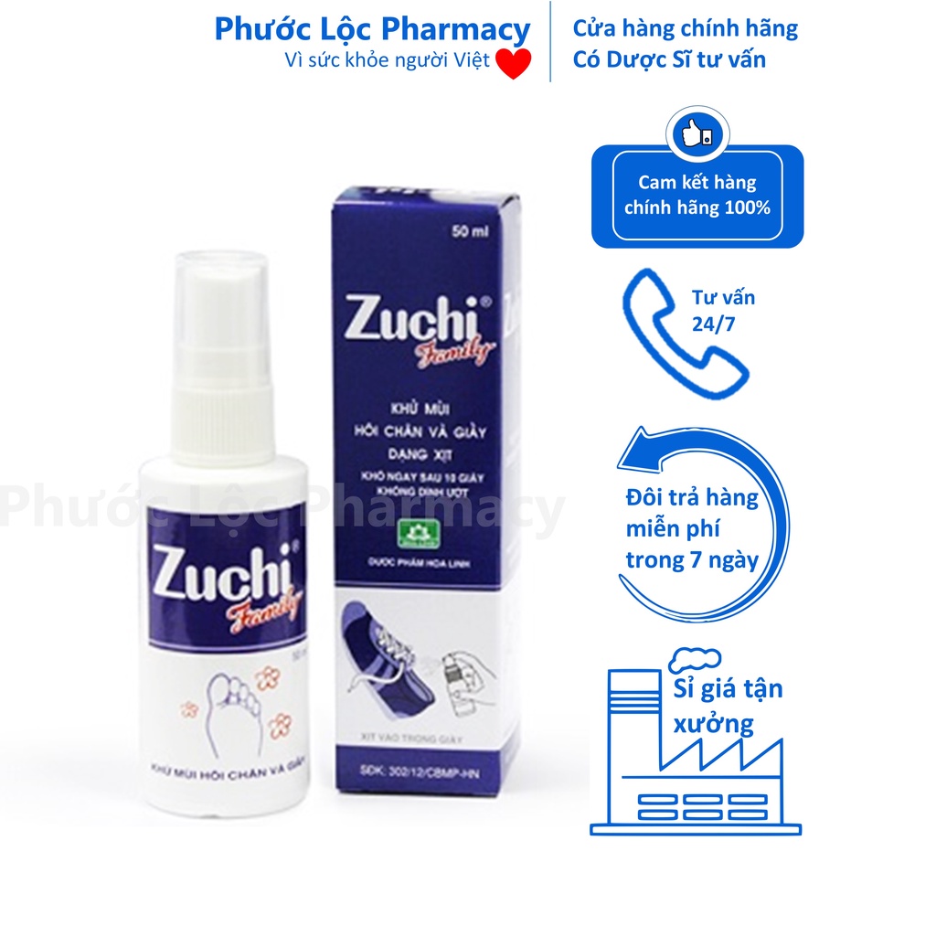 Zuchi / Zuchi Xịt Giầy