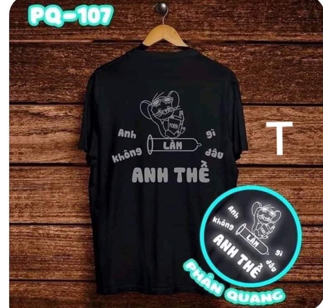 Áo phản quang in chữ hình Tr&Đ 02