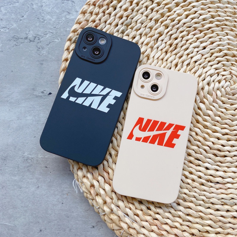 Ốp điện thoại silicone in hình logo Nike thích hợp cho iPhone 13 Pro MAX 12 Pro MAX 11 Pro MAX 7 8 Plus X XS MAX