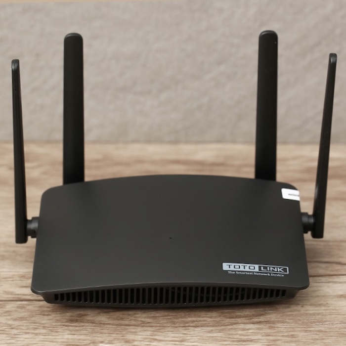 Bộ Phát Sóng Wifi Router Chuẩn AC1200 Totolink A720R Đen