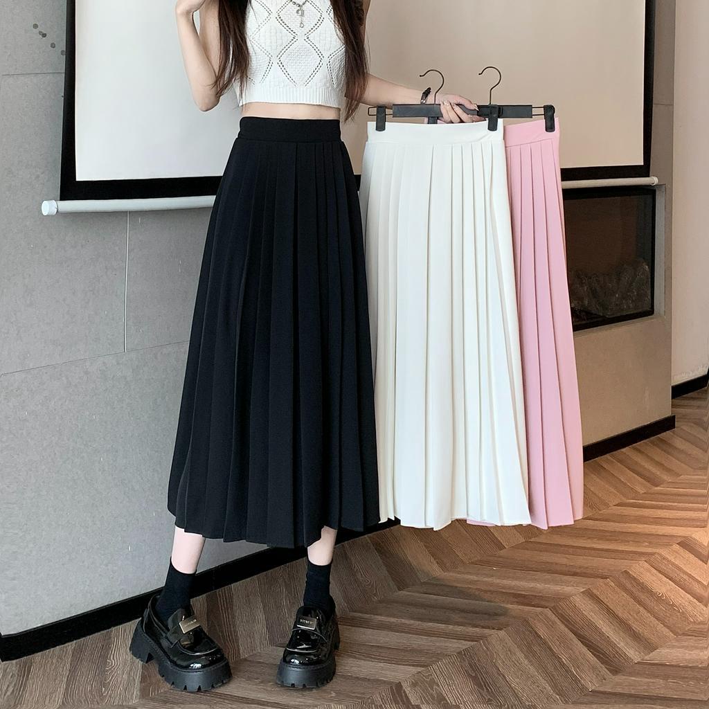 [ORDER] Chân Váy Xếp Ly Dáng Dài Mùa Hè - Váy Xếp Li Dài Qua Đầu Gối AC032 Order Taobao ICC Official Store