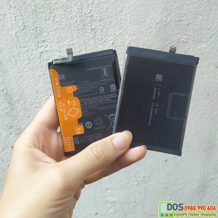 Thay pin poco x3 nfc zin, pin điện thoại xiaomi poco x3 giá rẻ