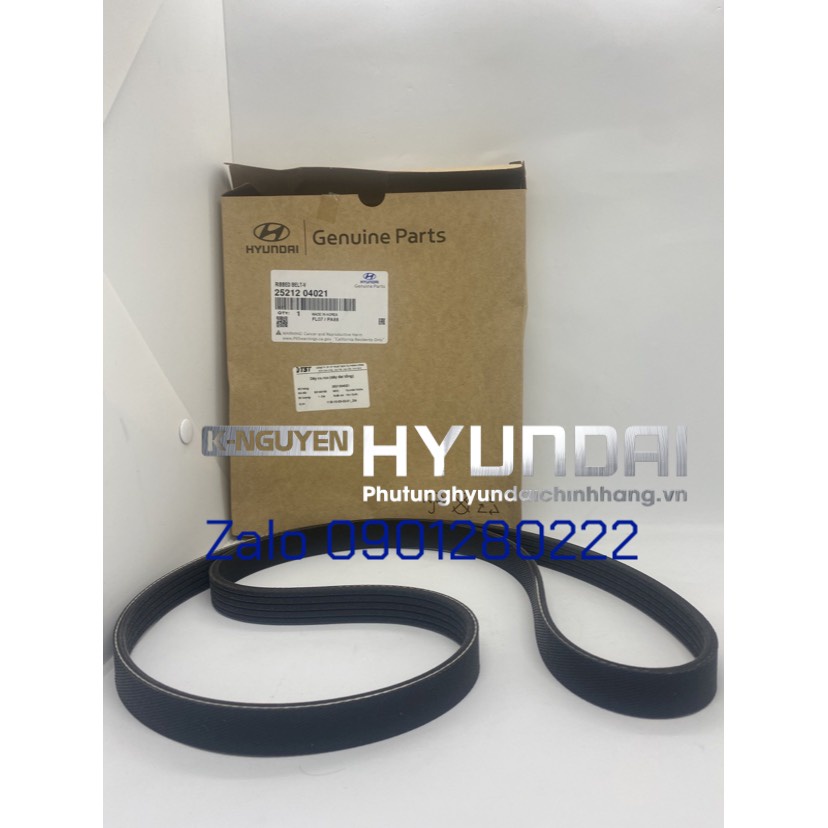 Dây curoa tổng, dây đai tổng xe Hyundai Grand I10  số sàn, số tự động