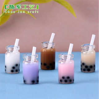 Ly trà sữa siêu cute dùng cho trang trí tiểu cảnh