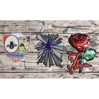 sticker hình ủi trang trí quần áo size to phụ kiện may mặc trang trí quần áo, handmade,DIY