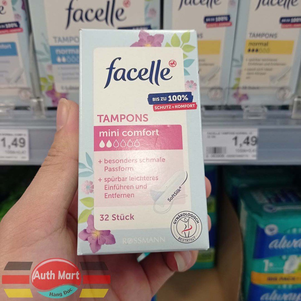 Tampon Facelle nội địa Đức