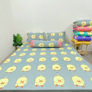 set 4 drap áo gối THUN LẠNH HÀN QUỐC