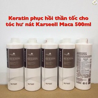 KERATIN MACA KARSEELL DẠNG GEL MẬT ONG PHỤC HỒI TÓC THẦN TỐC TÓC HƯ TỔN 500ML