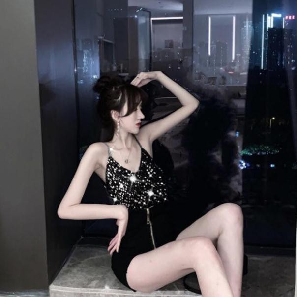 Quần sooc cạp cao khoá đồng