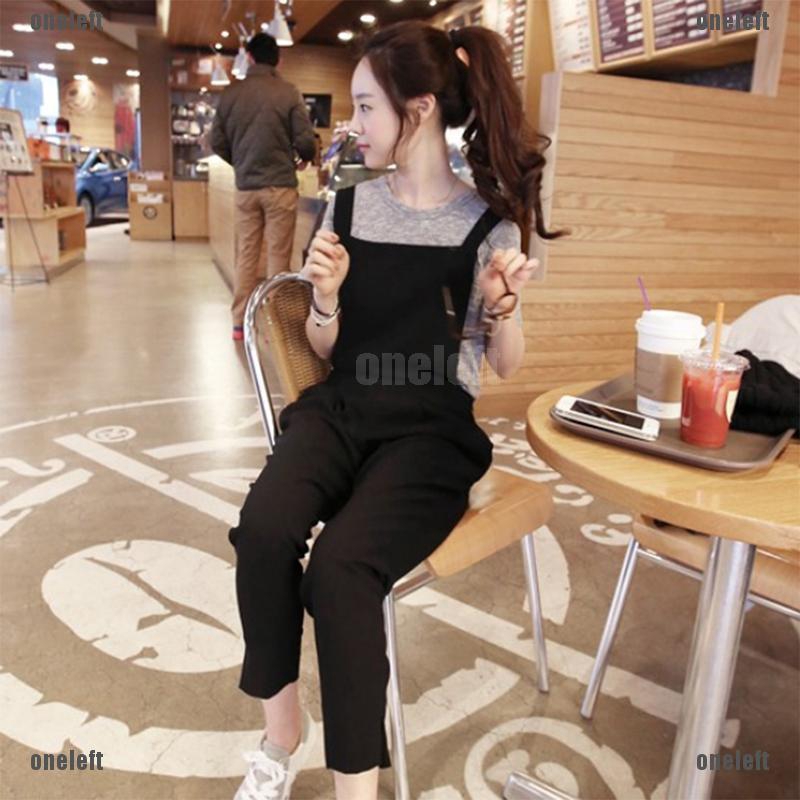 👗THỊNH HÀNH👗Fashion Korean Women Overall jumpsuit Girls Long Overall Casual Backless Romper
