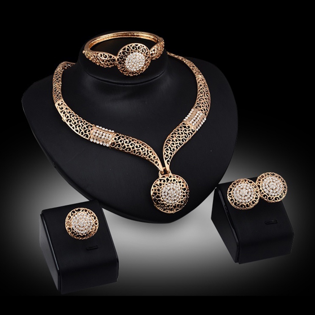 Bộ 4 Nhẫn Nữ Trang Thiết Kế Độc Đáo