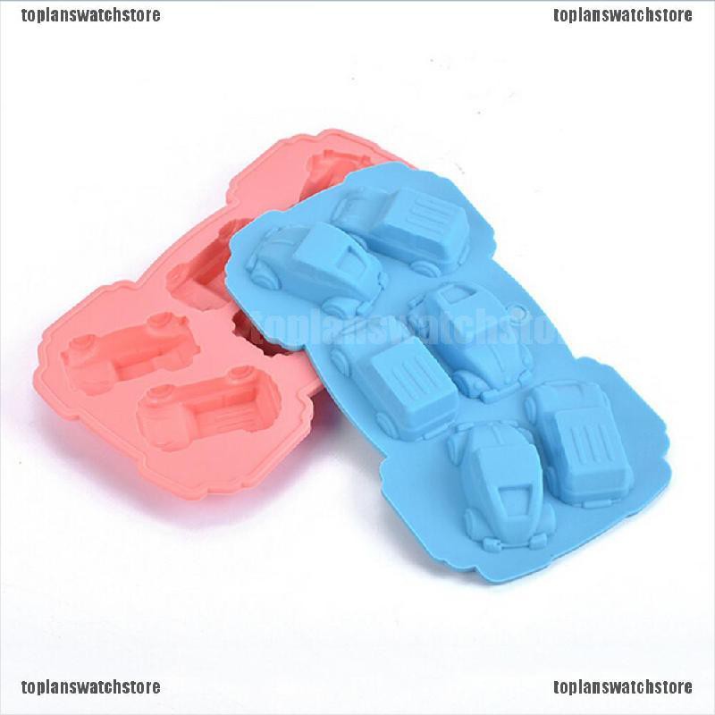 Khuôn Silicone Tạo Hình Xe Hơi Trang Trí Bánh