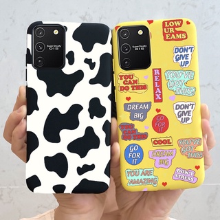 Ốp Điện Thoại TPU Dẻo Họa Tiết Hoạt Hình Màu Sắc Ngọt Ngào Xinh Xắn Cho Samsung Note 10 Lite S10 Lite SamsungS10 Note10 Lite