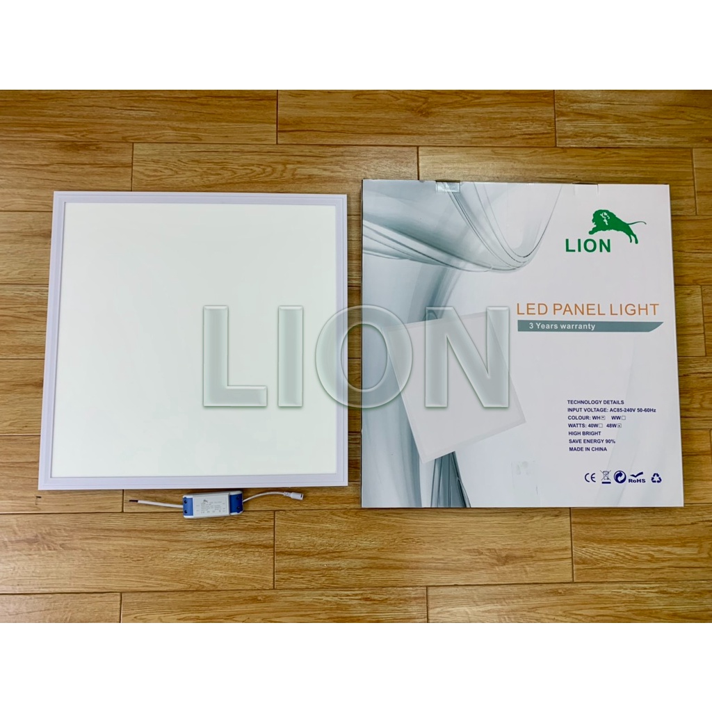 Đèn Led Panel LION - Công Suất 48W, 96W - Kích thước 600x600 - Tấm Đèn Hình Vuông