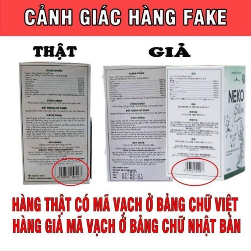 Neko Slim Hộp 60 Viên Cam Kết Chính Hãng