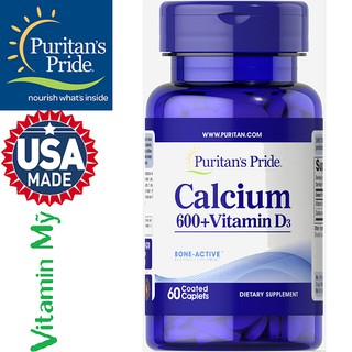 [CHÍNH HÃNG] - bổ sung canxi cho bà bầu, tăng chiều cao, người thiếu canci CALCIUM 600 WITH VITAMIN D3