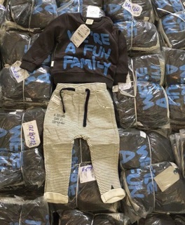 Bộ nỉ Zara bé trai