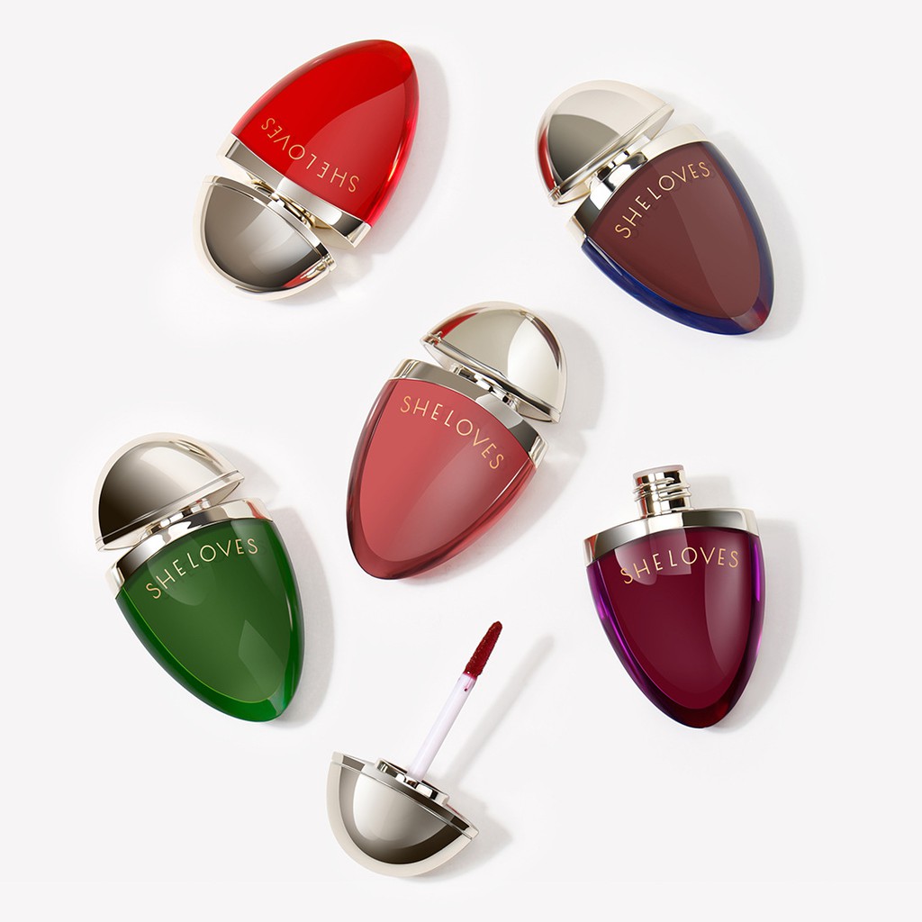 [Hàng mới về] Son môi lâu trôi Sheloves với 6 màu sắc thời trang tùy chọn