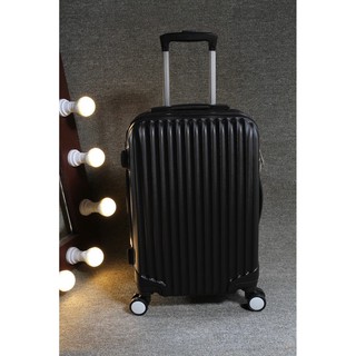 {Tặng quà} Vali kẻ dọc ABS Size 20 xách tay 02