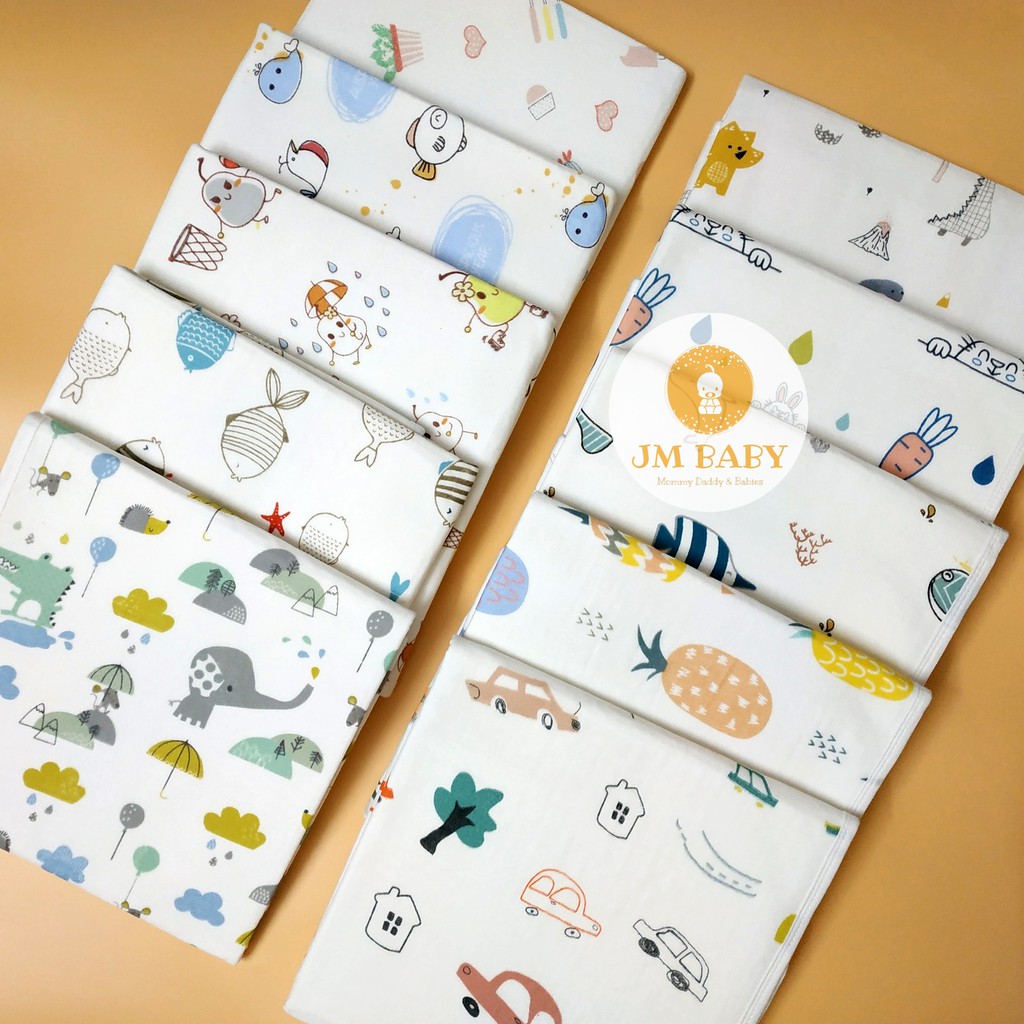 Tấm lót chống thấm sợi tre 5 lớp cho bé