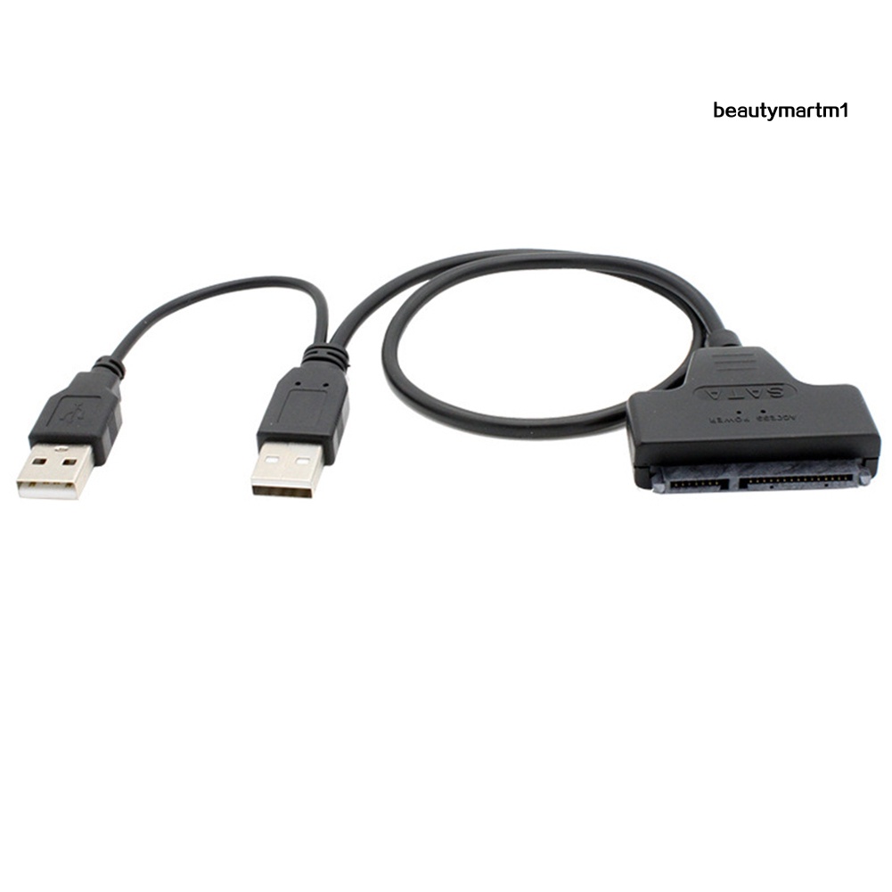 Cáp Chuyển Đổi Ổ Cứng Usb 2.0 Sang Sata 7 + 15 Pin Cho 2.5inch Hdd Laptop | BigBuy360 - bigbuy360.vn