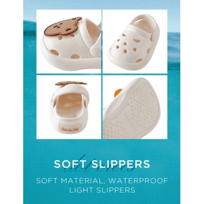 Giày DottodotCrocs  và charms gắn giày Crocs nội địa Hàn Quốc cho bé Dottodot
