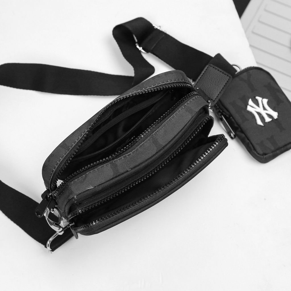 Túi Nam Nữ Đeo Chéo MLB Full Tem Tag Chuẩn Hàng VNXK Tặng Kèm Túi Ví Nhỏ