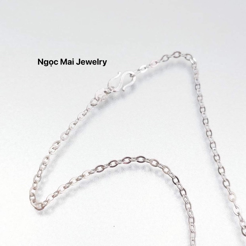 Dây công bạc ta mắt xích đơn sáng đẹp giá siêu rẻ - Ngọc Mai Jewelry