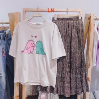 Áo phông 2 con khủng Long hey