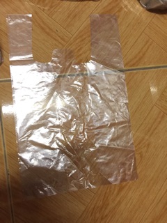 Bịch xốp 2 quai trắng mỡ mỏng nhiều cỡ