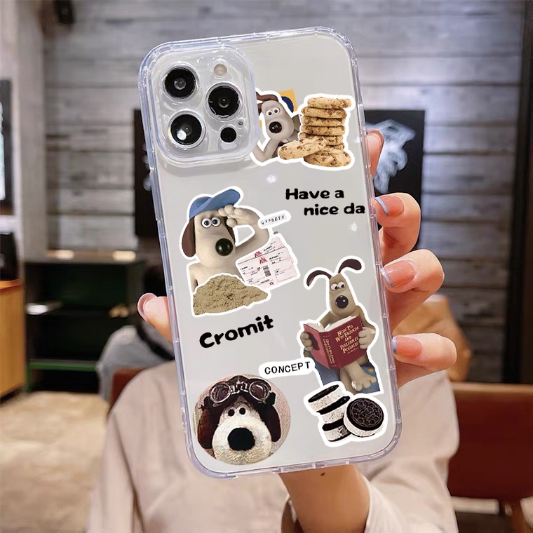 Dễ Thương Ốp Điện Thoại Mềm Trong Suốt In Hình Chó Cho iphone 14 15 pro max 13 mini 11 12 pro xs max x 6s 7 8 plus se3 xr 12 mini