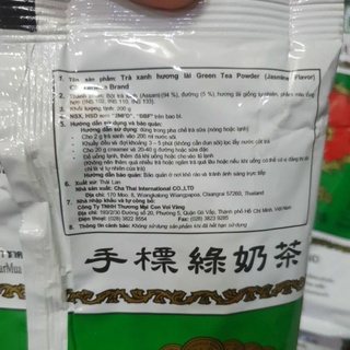 TRÀ PHA TRÀ SỮA THÁI XANH 200G/THÁI ĐỎ 400G
