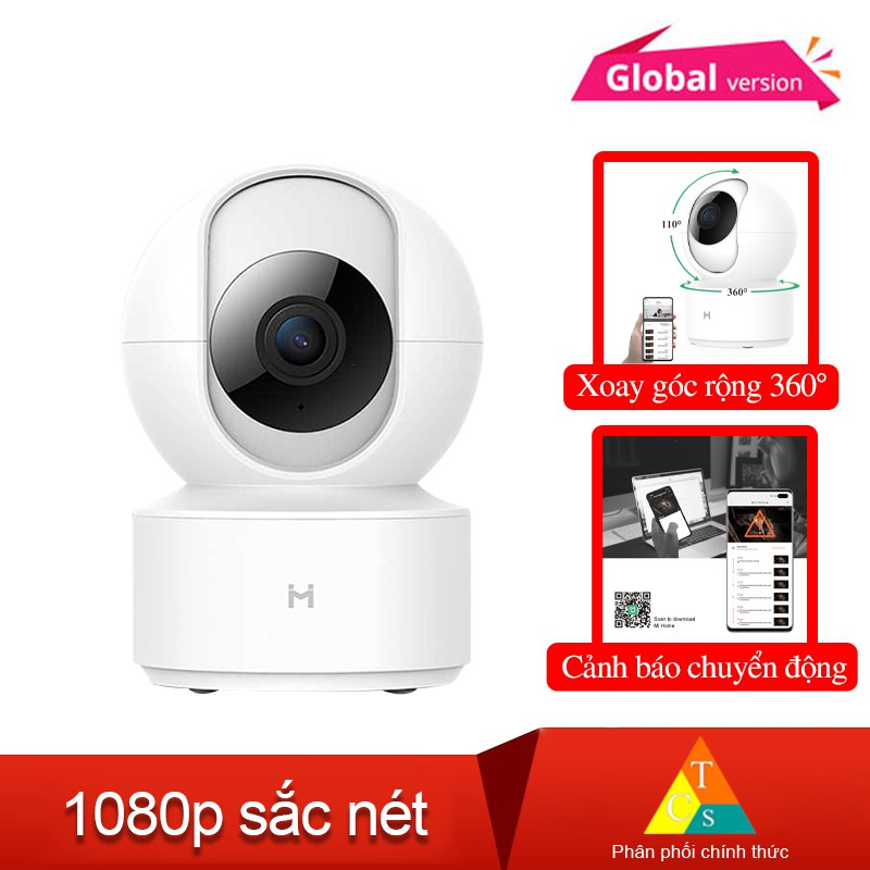 Bản quốc tế Camera giám sát ip Imilab FHD 1080p Xiaomi xoay 360 độ C16