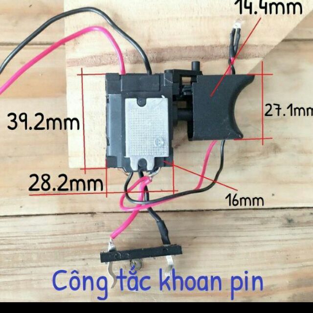 Công tắc máy khoan Pin