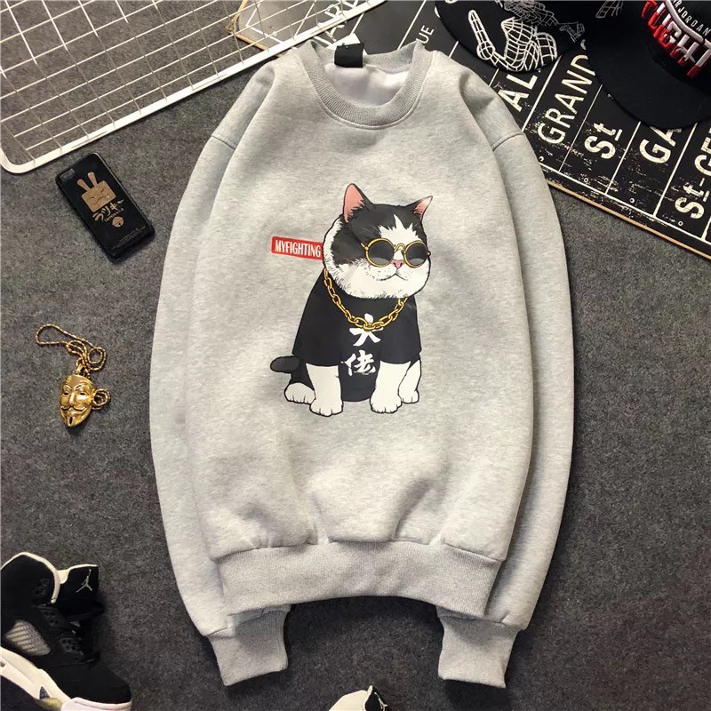 ÁO SWEATER MÈO ĐẠI GIA | BigBuy360 - bigbuy360.vn