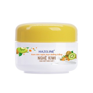 Kem nén dưỡng trắng Hazeline Nghệ - Kiwi 8g