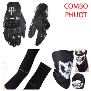 Combo chống nắng đi đường
