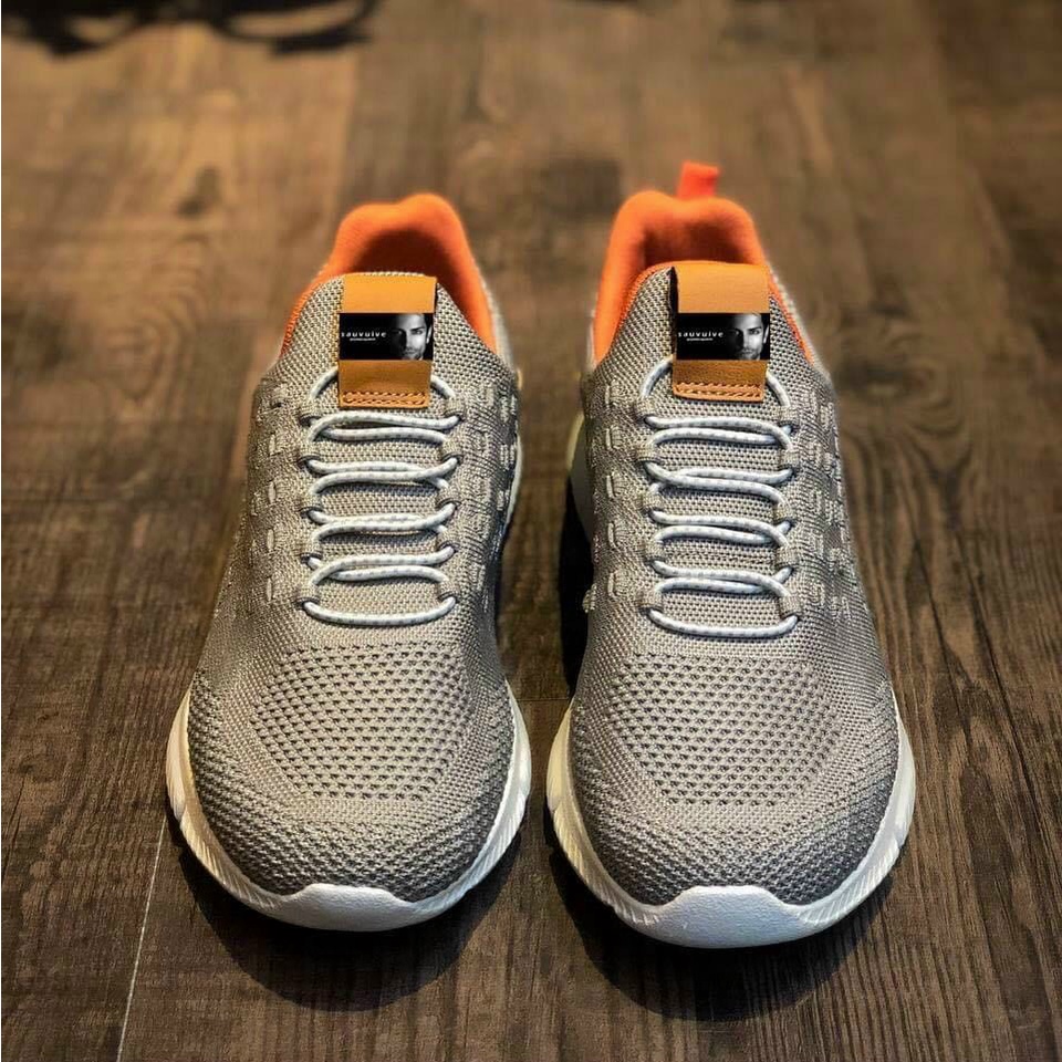 Giày skecher nam giả dây, nổi cục, giày slipon - pb37