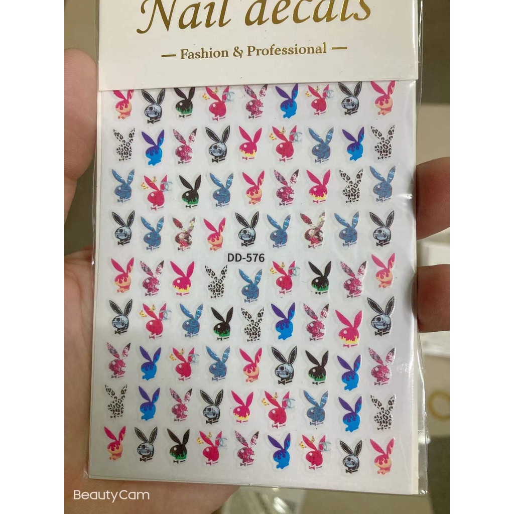 stiker trang tri nail 576