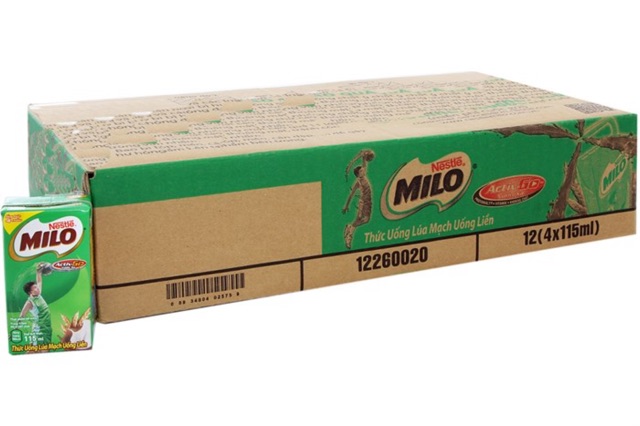 1 thùng sữa Milo 110ml