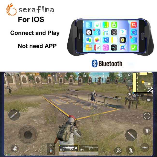 toy tablet pubg triggers iphone Bluetooth 4.0 Gamepad for PUBG Controller Mobile Triggers Joystick Wireless Joypad for iPhone