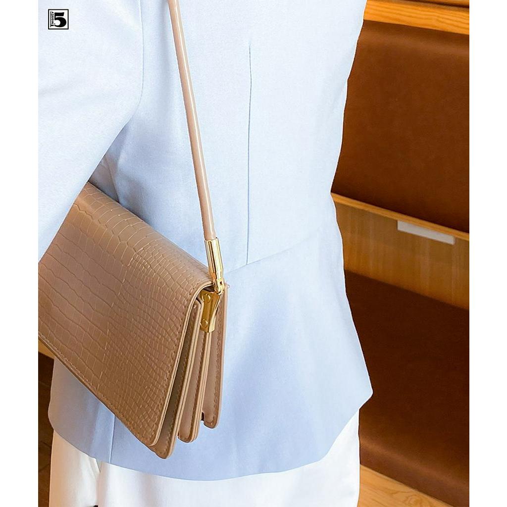 Áo vest 1 khuy lé viền cổ tay Twentyfive TV14