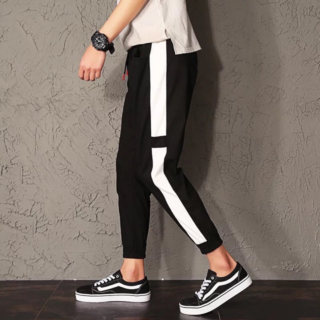 [HÀNG HOT TREND] QUẦN JOGGER UMÌ SỌC TRẮNG THỂ THAO