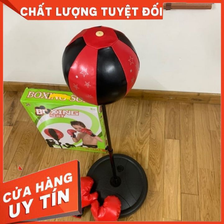 [XẢ KHO ] Bộ BOXING Đấm Bốc Size Trẻ Em Siêu Đẹp [FREESHIP]